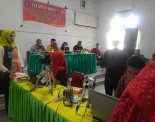 Ketgam : suasana pelayanan paspor jemaah haji kolaka utara 
Foto : istimewa