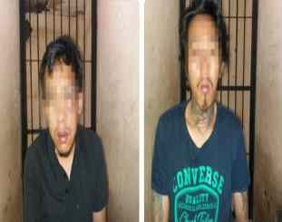 Dua Pelaku yang berhasil diamankan polsek kembangan