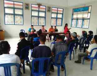 Ketgam : rapat pleno terbuka daptar pemilih hasil pebaikan DPS tingkat PPK Kec Loea