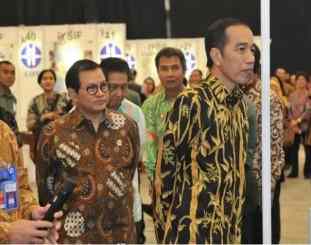 Ketgam :Presiden Joko Widodo menghadiri pembukaan pameran Indonesia Science Expo Tahun 2018 di Hall 5 ICE Serpong, Tangerang Selatan, Kamis (1/11/2018)
Sumber foto setkab.go.id