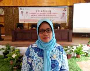 Ketgam: Ketua Ikatan Guru Indonesia (IGI) Kabupaten Wakatobi, Sulawesi Tenggara (Sultra), Nurhayati S.Pd.
