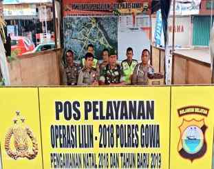 Pos Pengamanan Polres Gowa