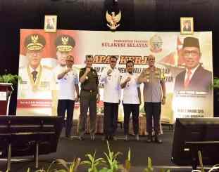 Raker pelaksanaan kegiatan APBD Prov Sulsel di hotel claro 