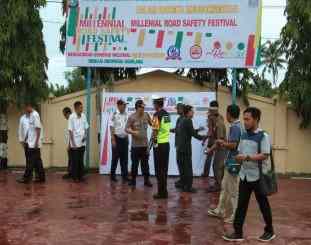 Ketgam : Usai Apel Bersama FORKOPIMDA Pasangkayu dihalaman Mako polres.