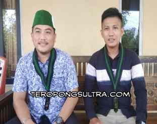 Ketgam : Ketua Umum Badko HMI Sultra di dampingi Sekertaris umum