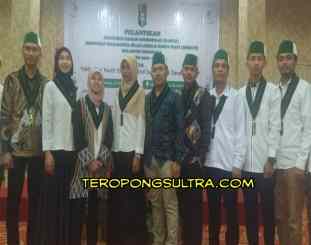 Pelantikan pengurus Badko HMI Sultra 
