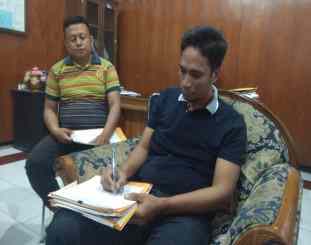 Ketgam : Yusmin Kabid Minerba ESDM Prov Sultra / foto bluesky.