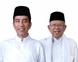 Calon Presiden dan Wakil Presiden No Urut 1 Jokowi-Maruf
