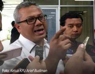 Ketua KPU Arief budiman 