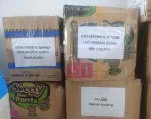Bantuan yang siap di salurkan 