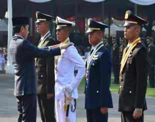 Presiden jokowi lantik perwira remaja 2019