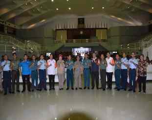 kegiatan Komunikasi Sosial (Komsos) TNI dengan Organisasi Masyarakat TA. 2019 di Gedung OB. Syaaf Mako Koarmada I, 