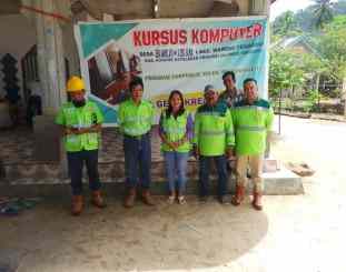 Peresmian tempat kursus komputer 