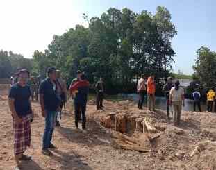 Ketgam : Warga di lokasi sungai yg di timbun PT Vdni