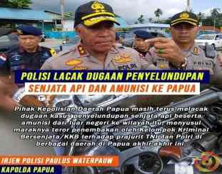 Kapolda Papua Irjen Polisi Paulus Waterpauw