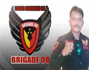 Ahmad kandau ketua brigade 08 sultra 