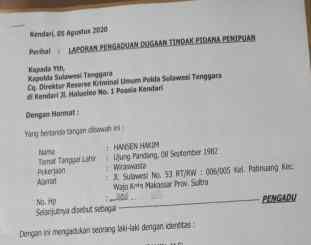 Foto laporan Aduan 