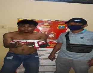 Pelaku yang berhasil di amankan