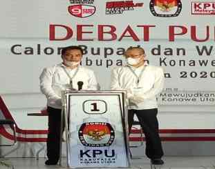 Calon Bupati dan Wakil Bupati Konawe Utara Raup - Iskandar 