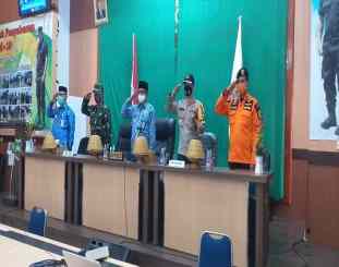 rapat bersama jajaran PJU Polres Konut, Rabu - 3 /01/ 2021.