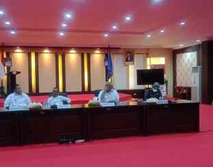 Gubernur Sulawesi Tenggara, Ali Mazi di Aula Merah Putih Rujab Gubernur