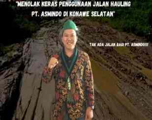 Ketua umum HMI Persiapan Cabang Konsel, Muh Gilang Anugrah