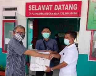 Ketgam ; Foto penyerahan Oxygen Consentrator 