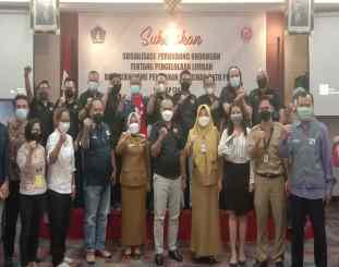 Ketgam : foto bersama usai sosialisasi 