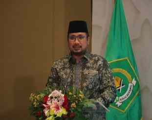Ketgam : Menag Yaqut Cholil Qoumas