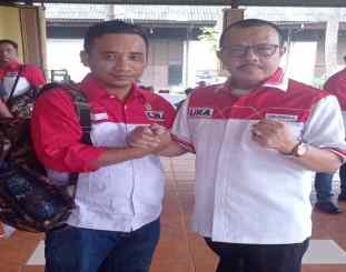 Presiden LSM lira bersama sekwil DPW LSM lira Sultra 