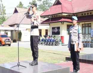 Kapolres Konawe Selatan AKBP Wisnu Wibowo, SH, SIK, M.Si