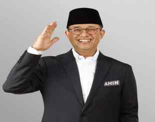 Capres no urut 1 Anis Rasyid Baswedan 