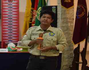 Rion Setiawan, Sekretaris Eksekutif Perhimpunan Mahasiswa Pertambangan Indonesia